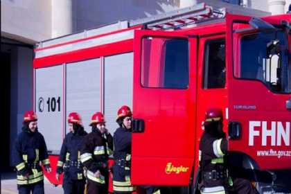 Bakıda çoxmərtəbəli yaşayış binasında yanğın söndürülüb