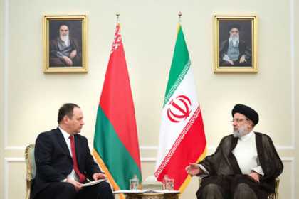 Belarusun baş naziri İran prezidenti ilə görüşüb