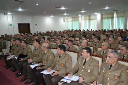 Dövlət Yanğın Nəzarəti Xidmətində hesabat yığıncağı keçirilib