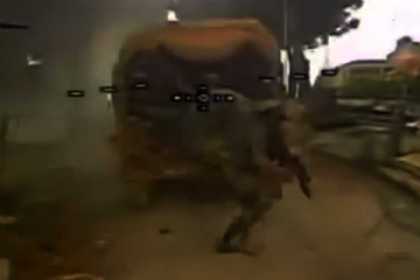 Hizbullah dronu İsrail hərbiçilərinin içində partlatdı - VİDEO