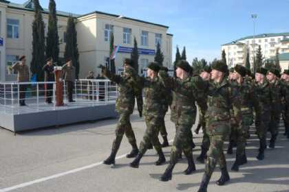 Mülki müdafiə qoşunlarında andiçmə mərasimi keçirilib