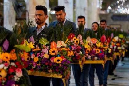 Nəcəfdə İmam Mehdinin (ə.f) mövluduna hazırlıq - FOTO