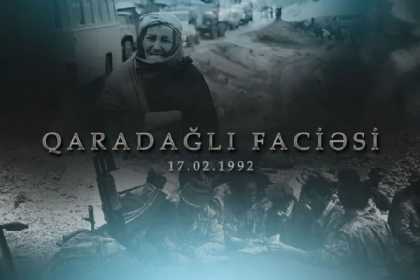 Qaradağlı faciəsindən 34 il ötür