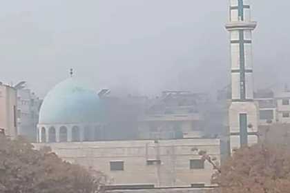 Suriyada məsciddə partlayış: Ölənlər var