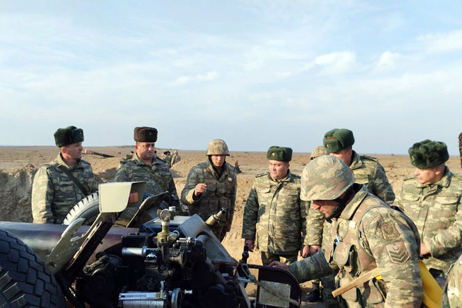 Azərbaycan Ordusunda toplanış keçirilir