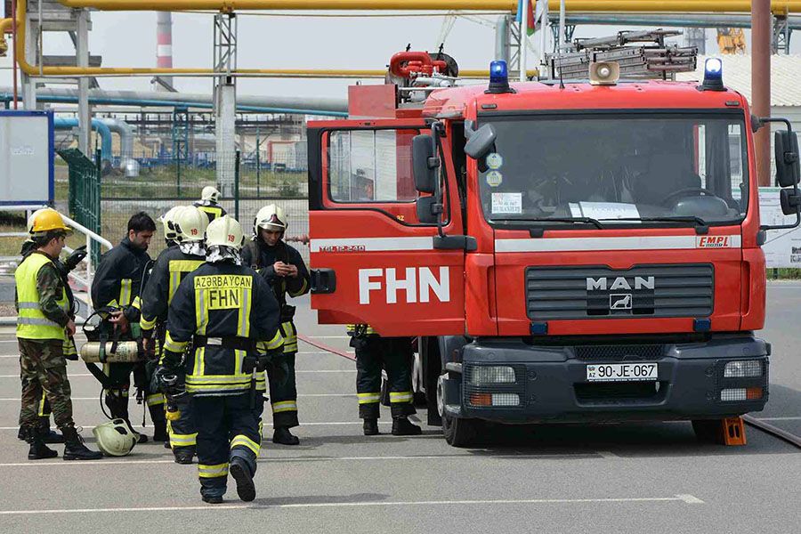 FHN: Ötən sutka 36 yanğına çıxış olub, 6 nəfər xilas edilib