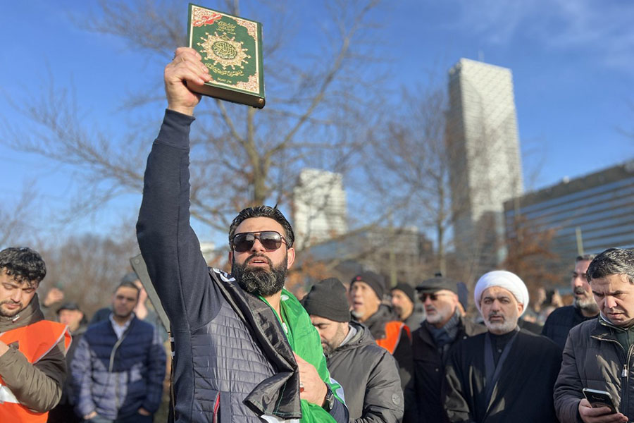 Hollandiya müsəlmanlarından Quranın yandırılmasına etiraz