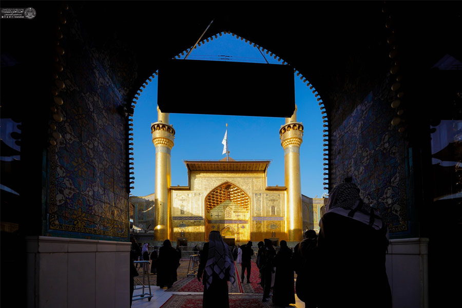 İmam Əli (ə) hərəmindən FOTOLAR