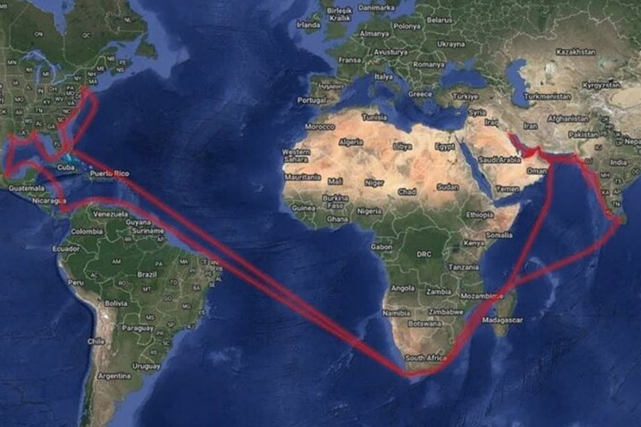 İran ABŞ ilə əməkdaşlıq edən EPAMINODES  gəmisini ələ keçirib