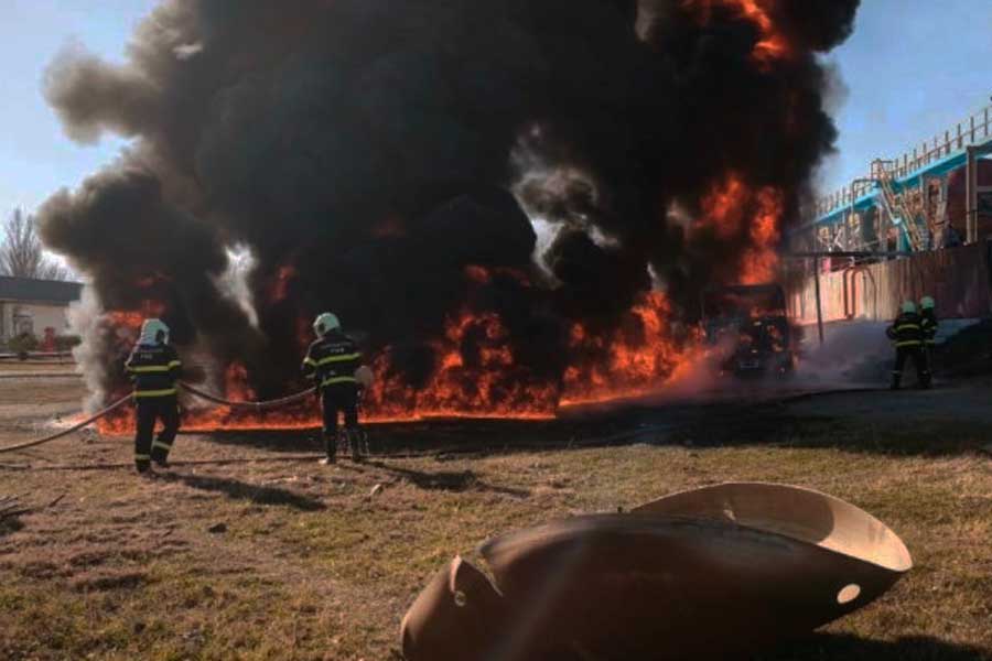 Qazaxda yanacaq daşıyan maşın yandı: Ölən var - VİDEO