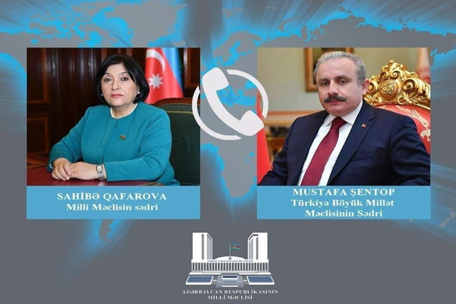 Sahibə Qafarova Mustafa Şentopa başsağlığı verib