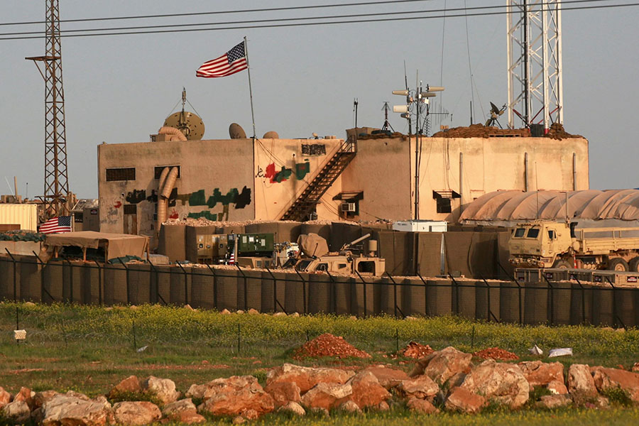 ABŞ-ın Suriyadakı hərbi bazası raket atəşinə tutulub