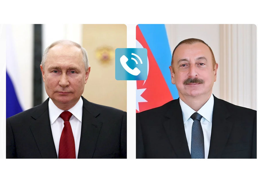 Vladimir Putin İlham Əliyevə zəng edib