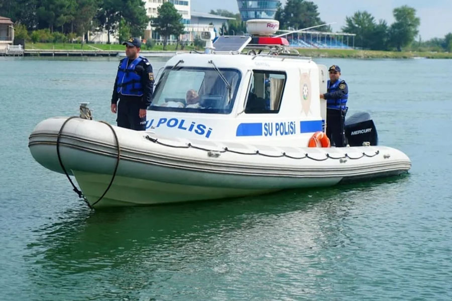 Xəzərdə qanunsuz balıq ovu ilə məşğul olan şəxs saxlanılıb