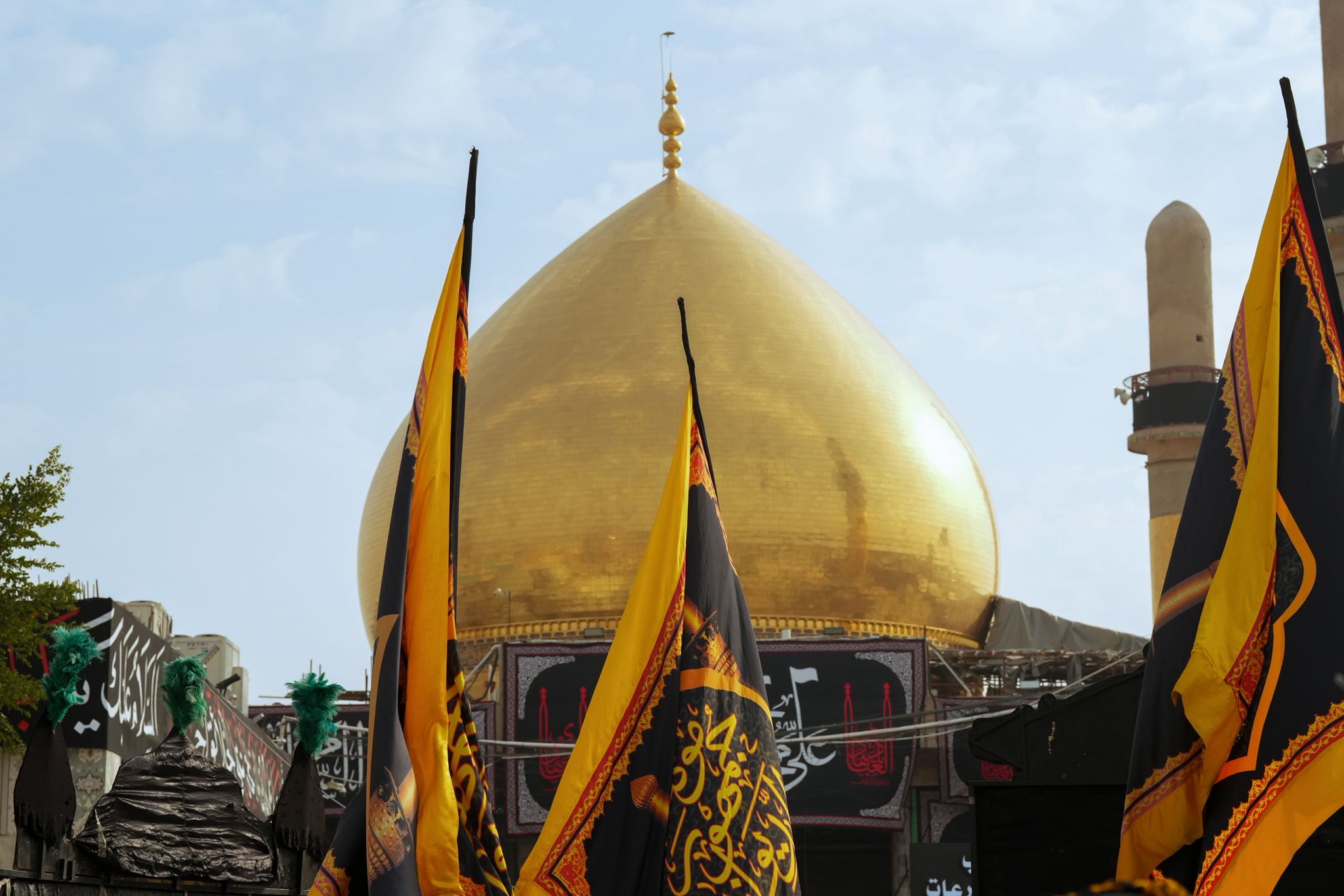 İmam Hadinin (ə) şəhadəti ilə bağlı matəm mərasimi keçirilib - FOTOLAR