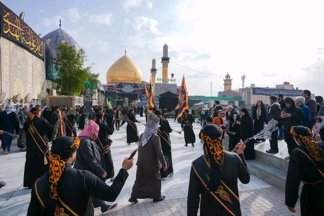 İmam Hadinin (ə) şəhadəti ilə bağlı matəm mərasimi keçirilib - FOTOLAR