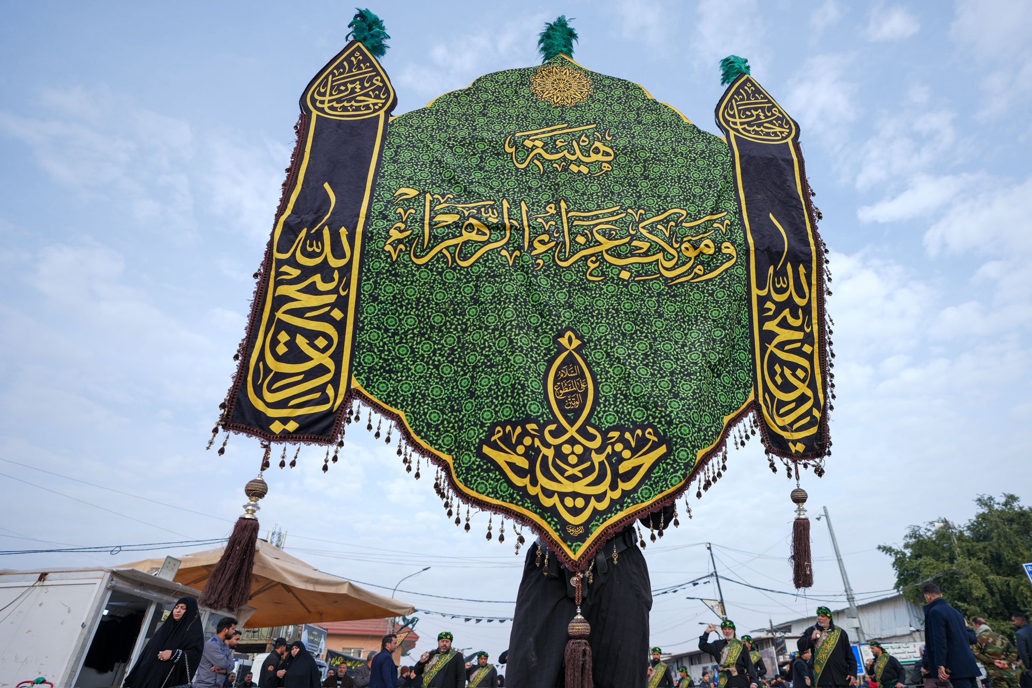 İmam Hadinin (ə) şəhadəti ilə bağlı matəm mərasimi keçirilib - FOTOLAR