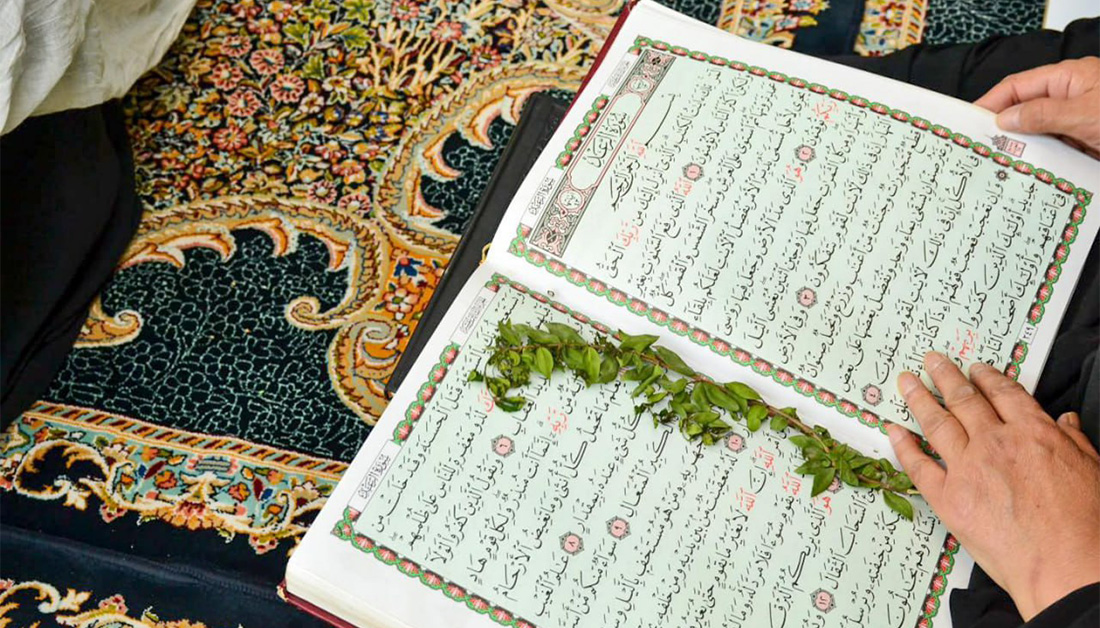 İmam Hüseyn (ə) hərəmində Quran tilavəti məclisi - FOTO