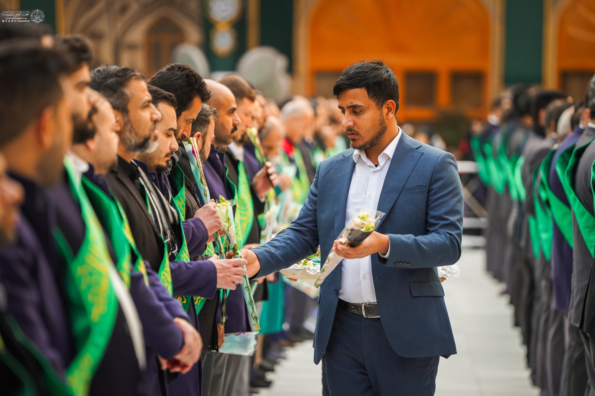 İmam Əli (ə) Ziyarətgahında İmam Zaman (ə) mövludu