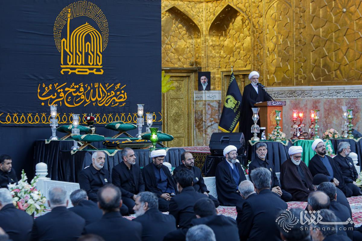 İmam Rza (ə) Ziyarətgahında qara bayraq qaldırılıb – FOTO