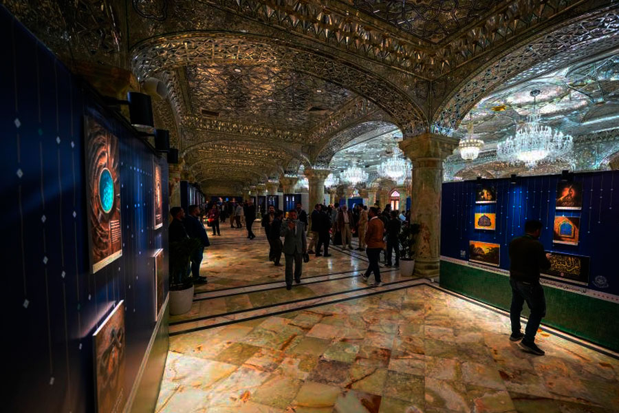 Nəcəfdə İntizar Sənəti sərgisi