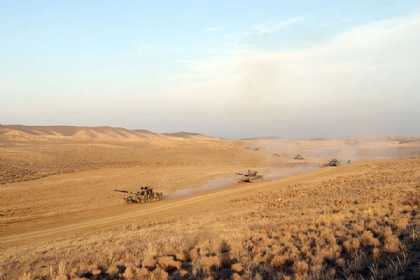 Azərbaycan Ordusunun taktiki təlimi keçirilib