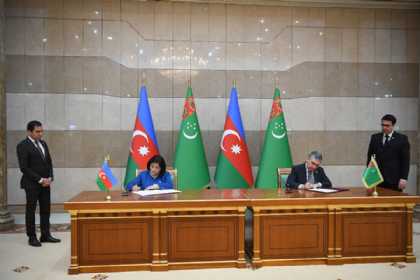 Azərbaycan və Türkmənistan parlamentləri memorandum imzalayıb