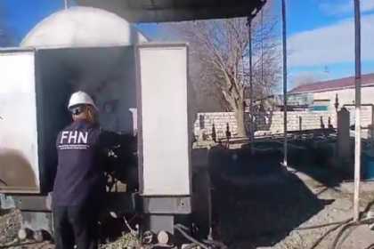 FHN maye qazdoldurma məntəqəsinin istismarını dayandırıb