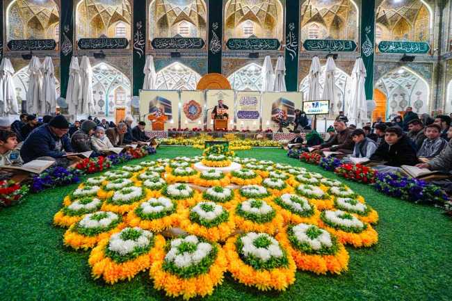 İmam Əlinin (ə) mövlud həftəsində Quran məclisi keçirilib - FOTO