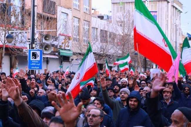 İranda Milli Həmrəylik yürüşləri keçirilir - VİDEO