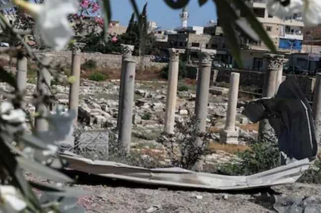 Livan: İsrail qədim irs yerlərini hədəf alır