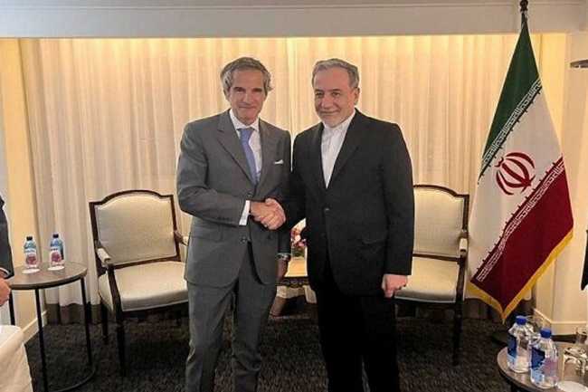 Əraqçi Cenevrədə Qrossi ilə görüşüb