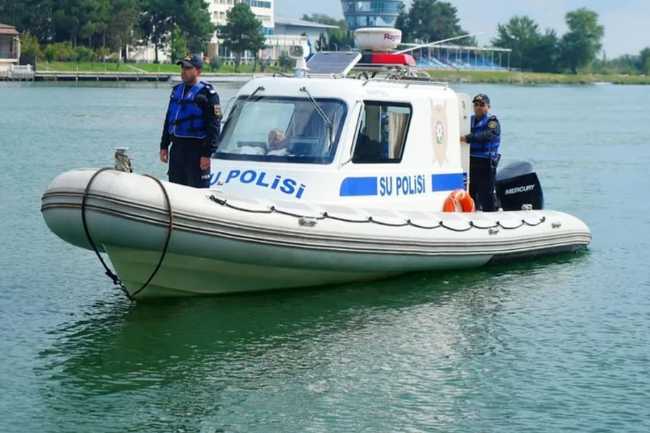 Xəzərdə qanunsuz balıq ovu ilə məşğul olan şəxs saxlanılıb