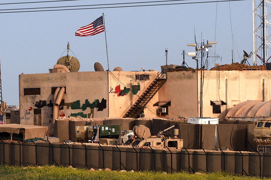 ABŞ-ın Suriyadakı hərbi bazasına raket hücumu