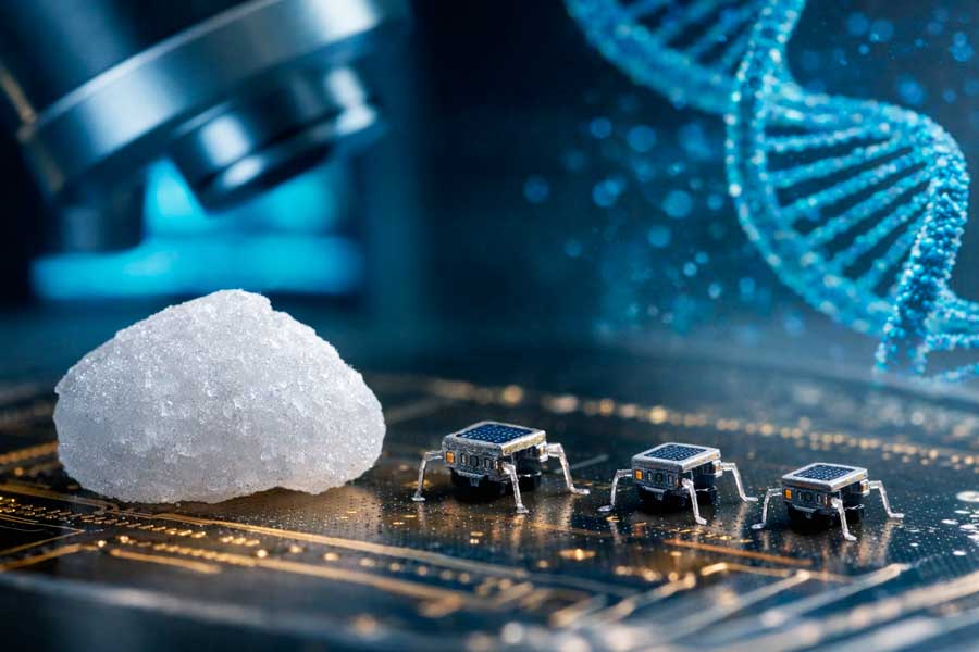 Dünyanın ən kiçik mikroskobik robotları hazırlandı