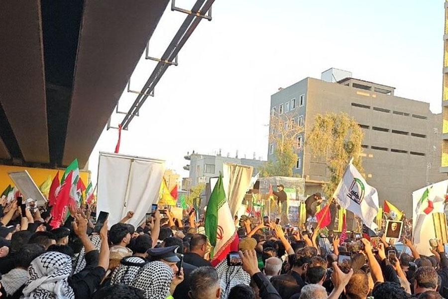 Həşdi Şabi: Nəcəfdə keçirilən dəfn mərasimində iştirak edənlərin sayı 2 milyonu keçib
