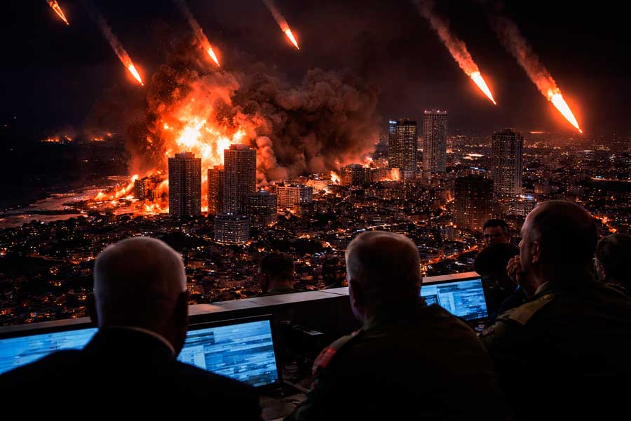 İsrail ABŞ zərbəsi halında İranın mümkün raket hücumlarına hazırlaşır