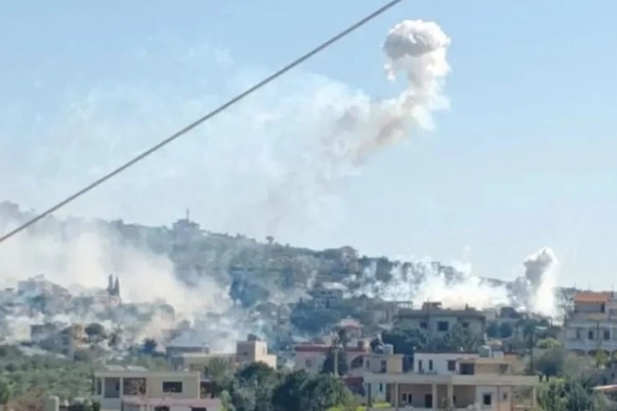 İsrail Livanın cənubunda ağ fosfordan istifadə edib