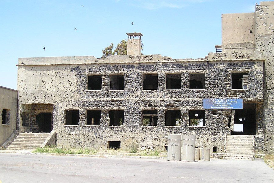 İsrail Suriyada tarixi xəstəxananı dağıtdı