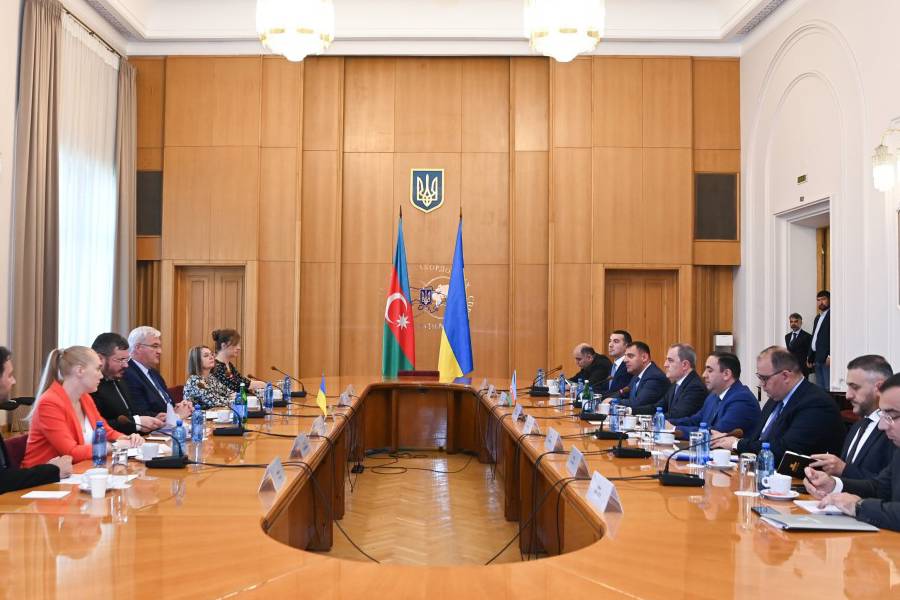 Kiyevdə Azərbaycan və Ukrayna xarici işlər nazirlərinin görüşü olub