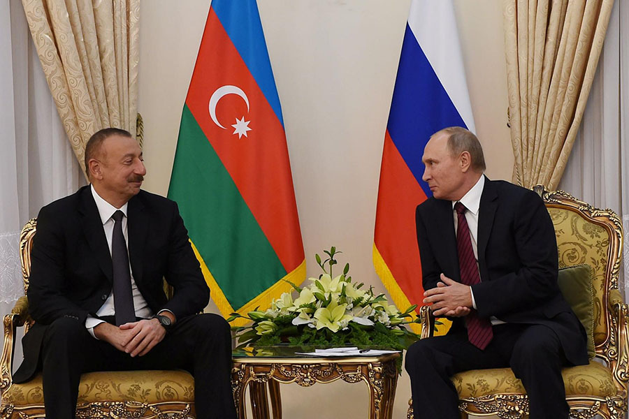 Rusiya Prezidenti Azərbaycan Prezidentini təbrik etdi